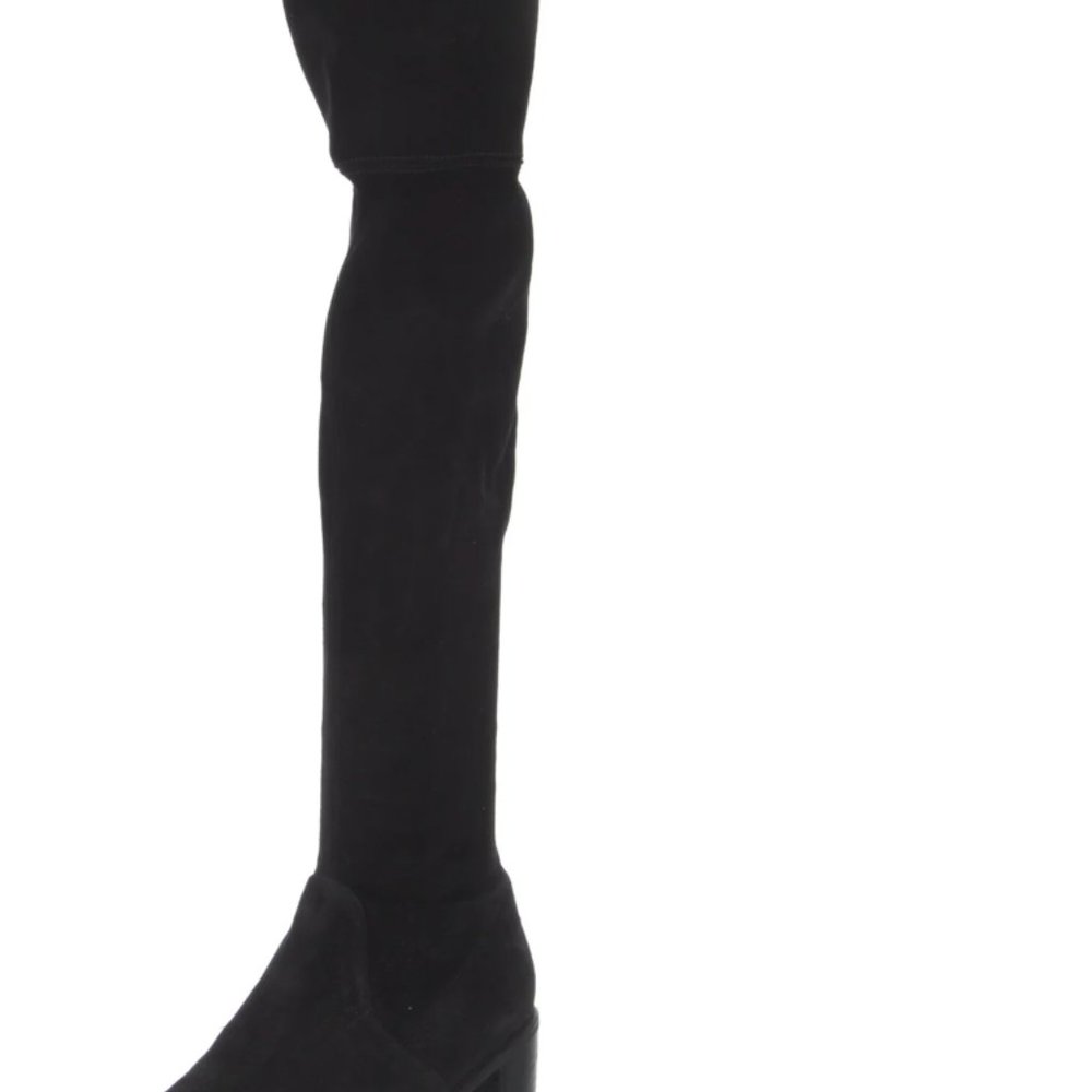 Stuart Weitzman Suede Sock Boots Sz 9 - image 2